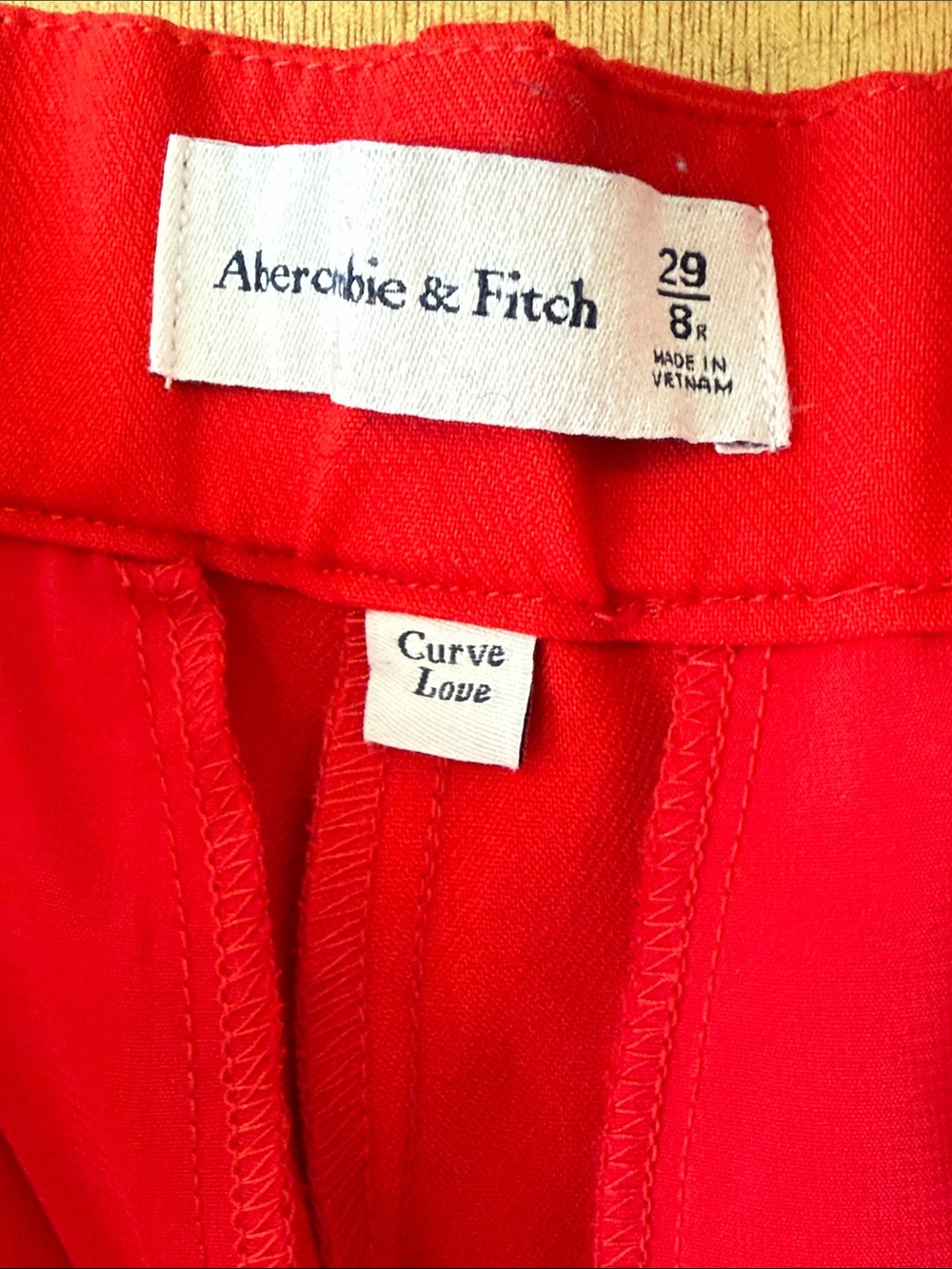 Abercrombie Curve Love Solane Tailored Trouser 29R - Picture 3 of 7